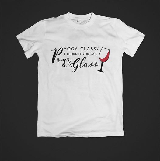 Yoga Class Women's T-Shirt Vicstar Designs