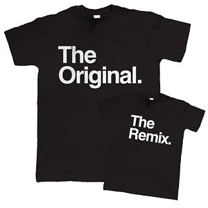 Parent and Child Sets - The Original & Remix T-Shirt Set