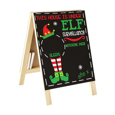 Christmas Countdown Chalkboard - A Frame