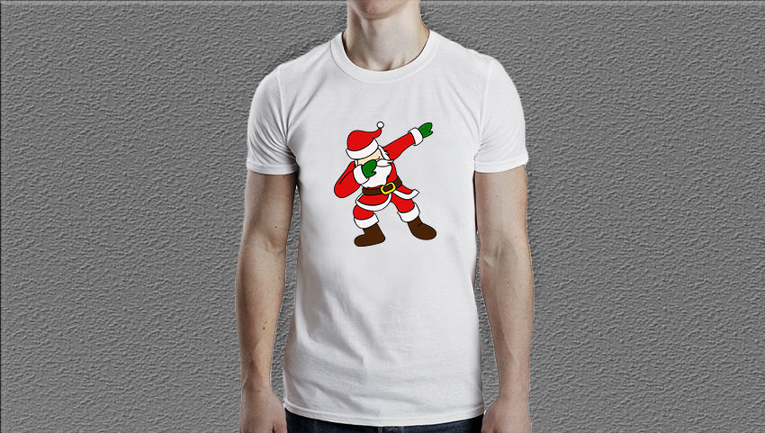 Dabbing Santa Christmas T-Shirt