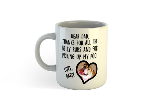 Dear Dad Pet mug