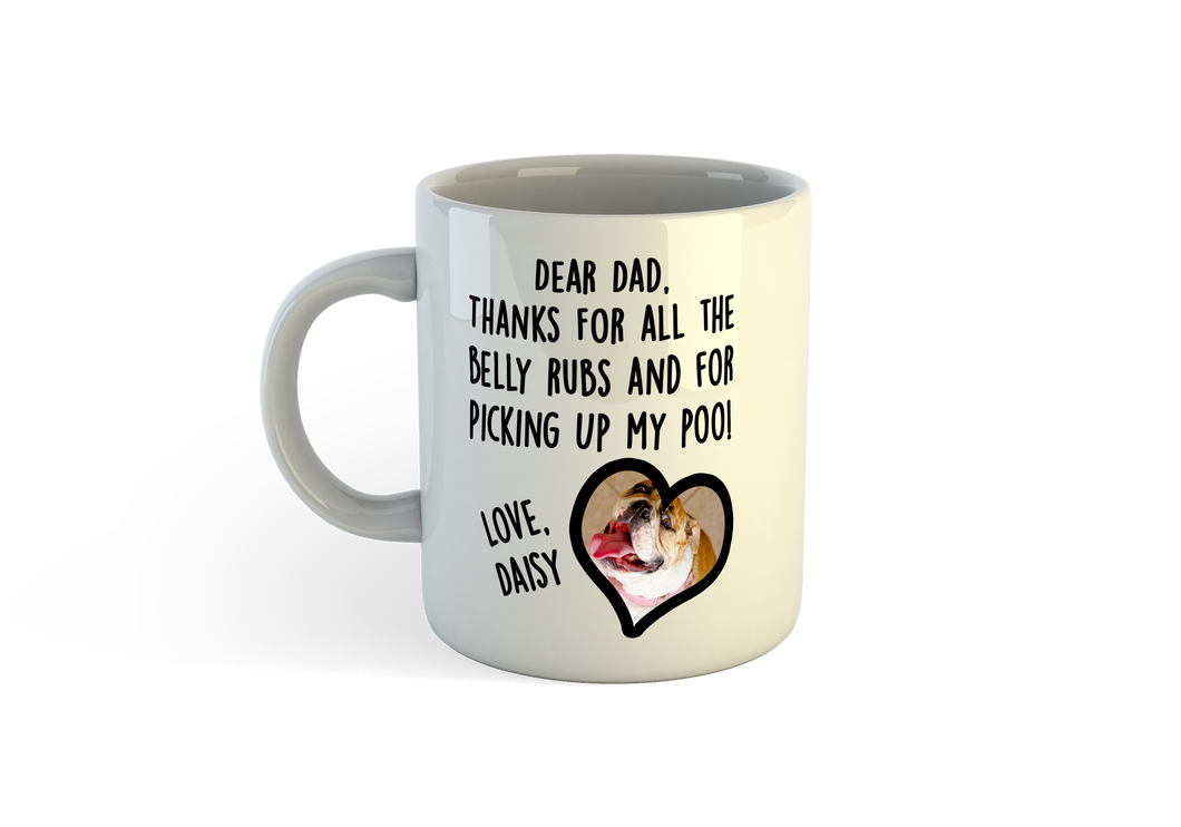 Dear Dad Pet mug