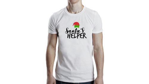Santa's helper Christmas T-Shirt (adults)